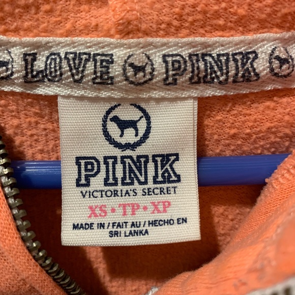 Pink Victoria Secret hoodie - Picture 2 of 4